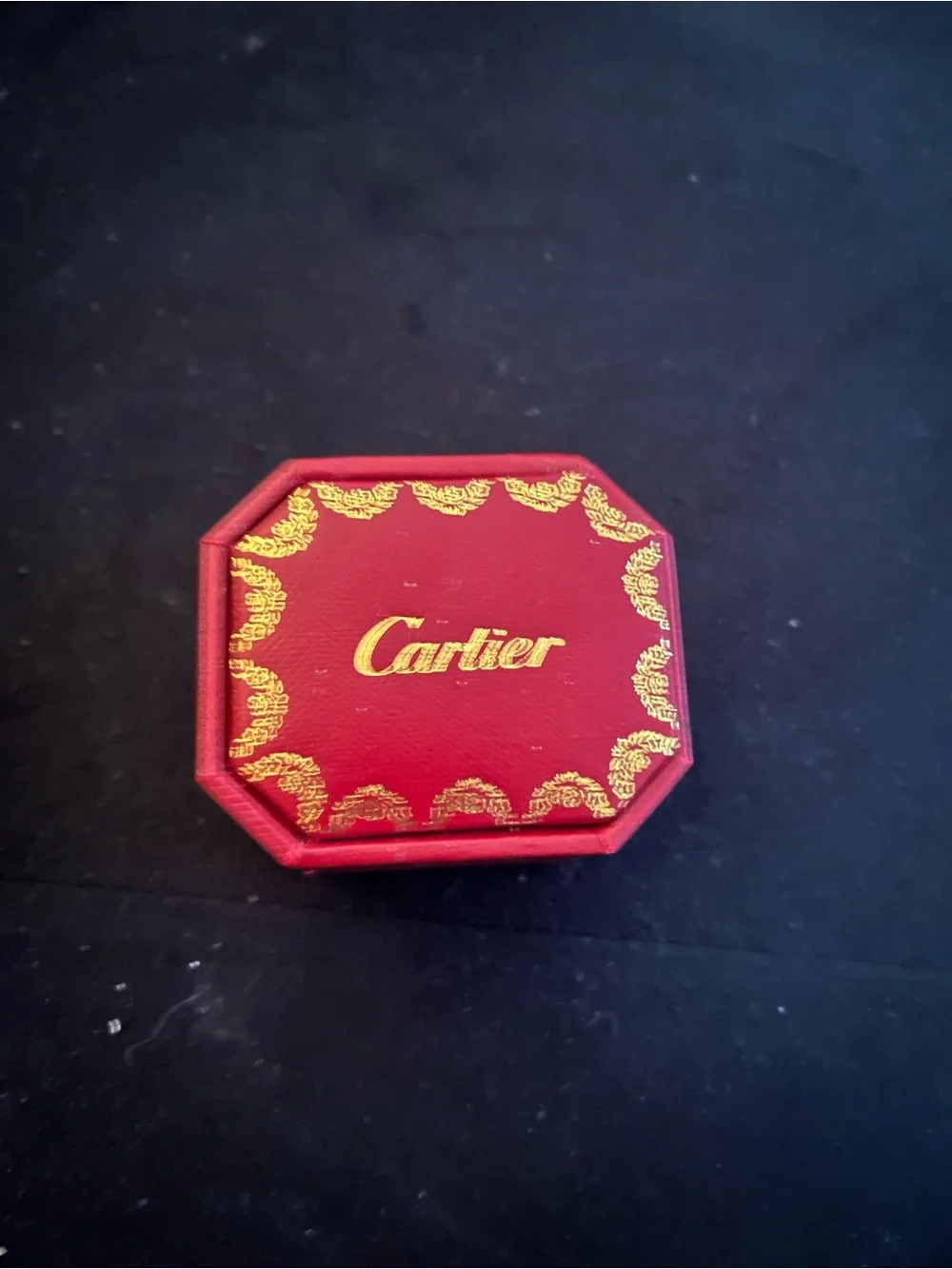 Cartier Silver Logo Ring